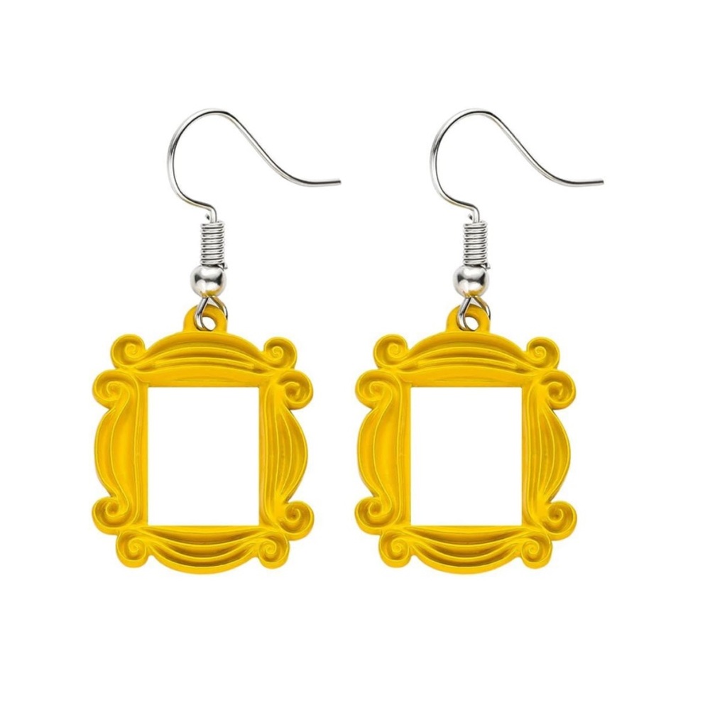 FRIENDS TV Show Picture Frame Earrings